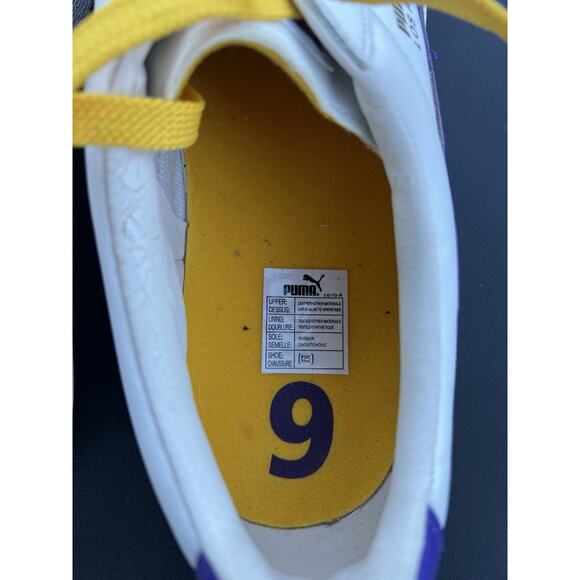 Vintage Puma Basket 1990s Championship Pack Los Angeles Rare Sz 16 main image 9